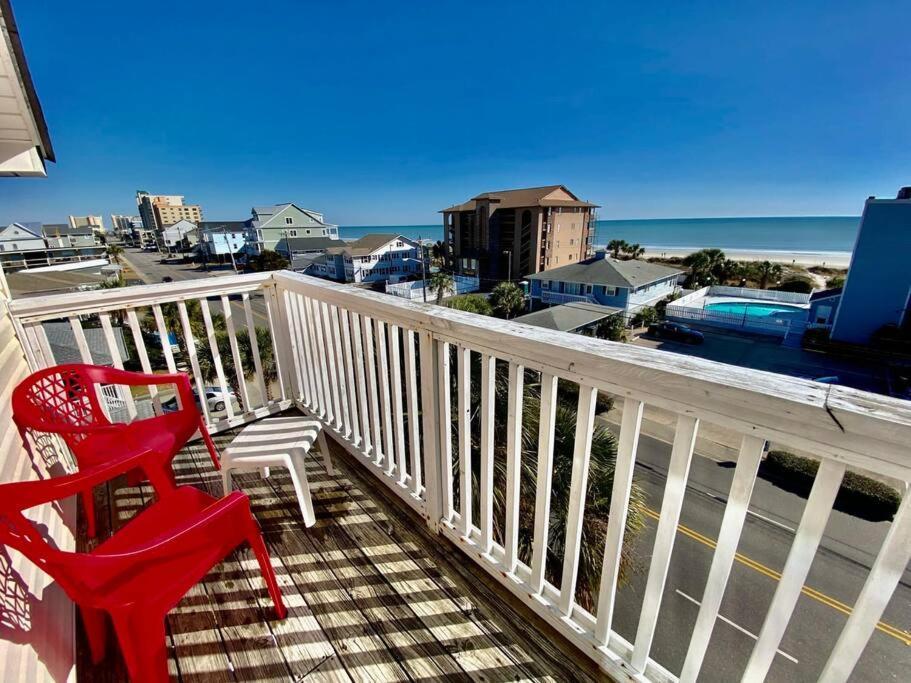 Oceanview 3-Story Getaway W/ 3 Decks, Pool, Game Room Myrtle Beach Zewnętrze zdjęcie